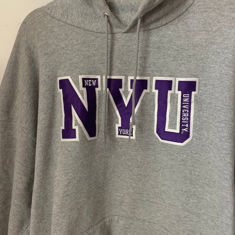 Embroidered NYU Hoodie